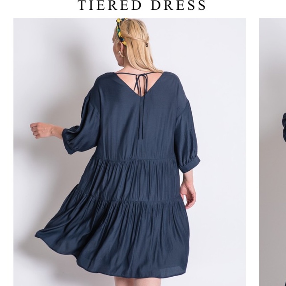 David and Dani 3x light cotton dress